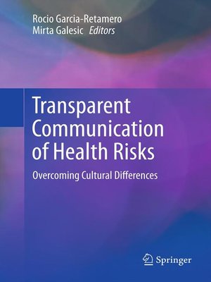 cover image of Transparent Communication of Health Risks
